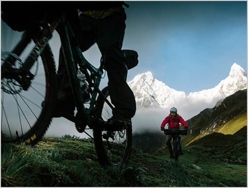 Mountain Biking in the Cordillera Huayhuash