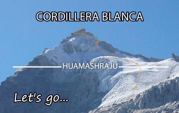 Climbing Nevado Huamashraju