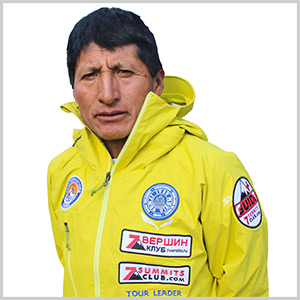 Juventino Martin Albino Caldua Co-Founder, Peruvian Mountain Rescue Team